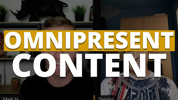NEW Omnipresent Content Strategy