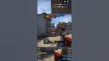 YEKINDAR ACE 1v4 clutch #shorts #csgo