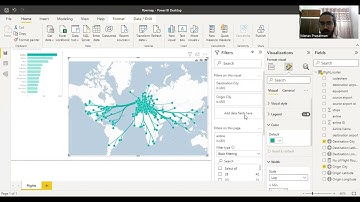 Flow Map Power Bi