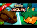 CRAZY New Pokemon and NEW GYM LEADERS?! Pokemon Raging Ruby Nuzlocke Ep:02