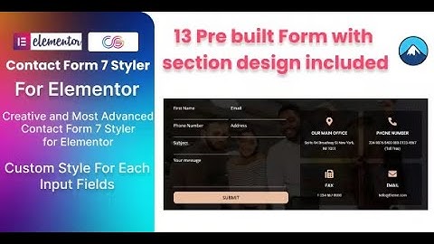 Contact Form 7 Styler Addon For Elementor By BestWpDeveloper