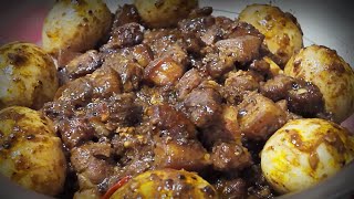 ADOBONG KAMBAYADO (PORK BELLY)... MAPAPAUNLI-RICE KAYO SA SARAP MGA KABAYAN... | SirBhoyet Melo