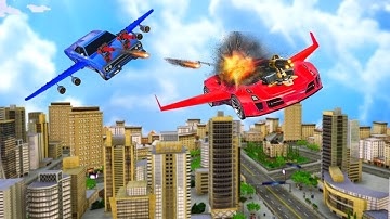 Flying Car Shooting Game: Modern Car Games 2020 - Gameplay Trailer (Android, iOS)