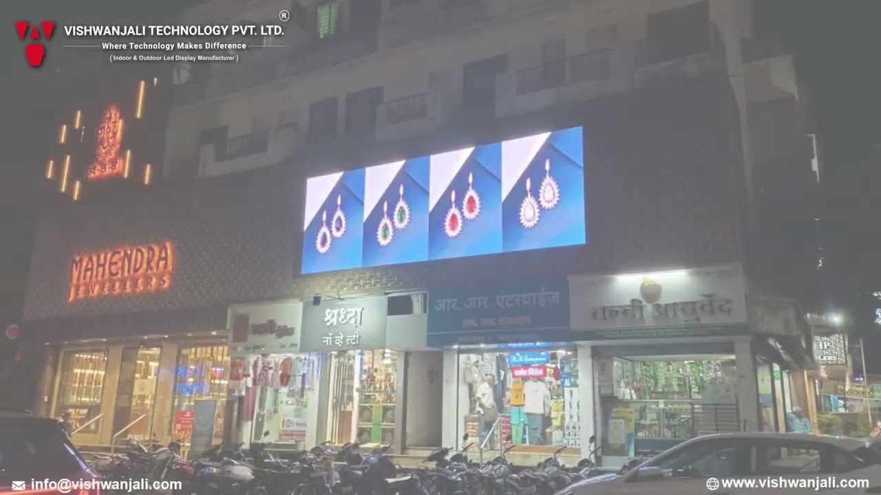 Front Maintenance LED Screen