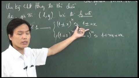 Chu kỳ con lắc đơn chịu ảnh hưởng của các yếu tố ngoài - Đặng Việt Hùng