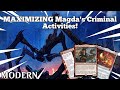 Maximizing magdas criminal activities  mono red magda  modern  mtgo