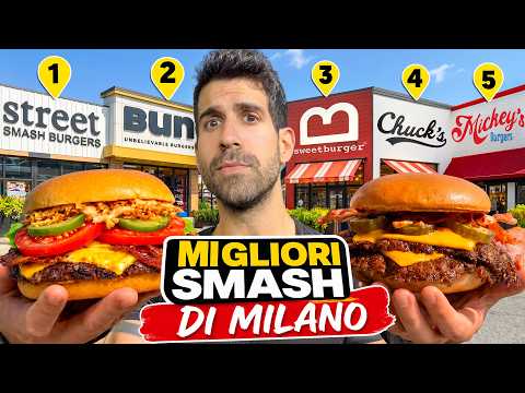Video PROVO TUTTI GLI SMASH BURGER DI MILANO (Uno è incredibile) Ep. 1