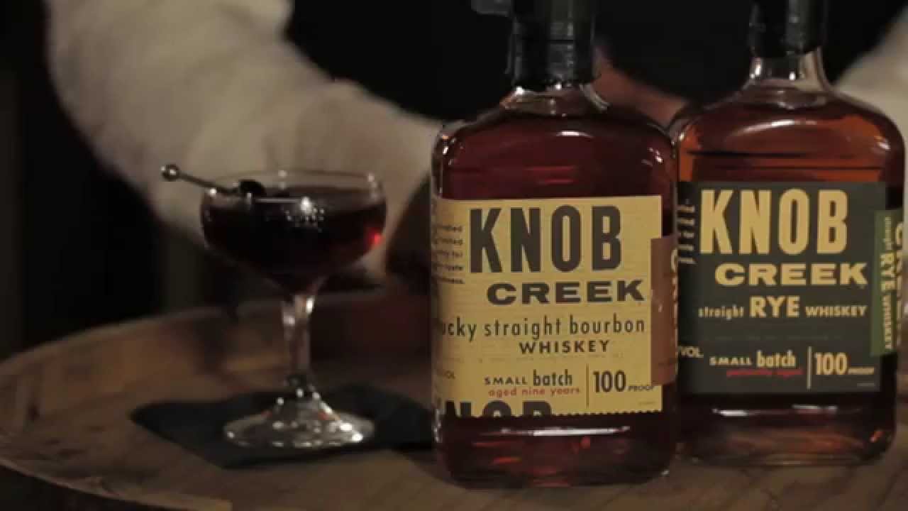 Knob Creek Bourbon & Rye Whiskey History Drinks Network YouTube