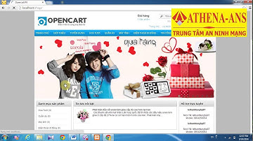 thiet ke web athena bang opencart phan 1