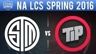 TSM vs Team Impulse - League Of Legends S6 Tournament NA LCS Spring 2016