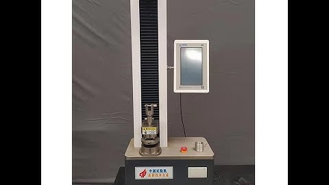 Spring Tension and Compression Testing Machine