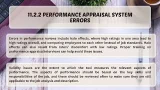 CHAPTER 11 Employee Assessment
