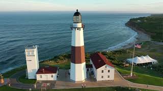 Montauk Point Lighthouse: A Drone's Eye View