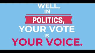 "Your Vote Your Voice" submission by Katherine Wright