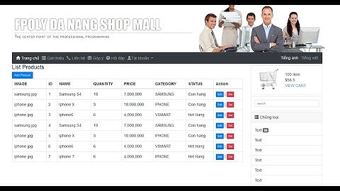 java4 Hướng dẫn Assignment GD2 Website bán hàng sử dụng Hibernate P3
