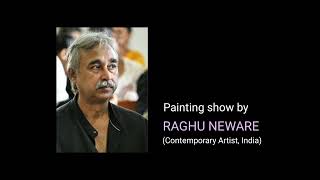 Indian Artist Raghu Neware Search Of Eternity Painting Show