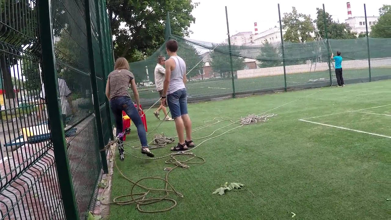 27 июня 2015 Белгород Лицей 32 Забор покосился GOPR0628 - YouTube
