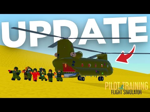 PTFS UPDATE: NEW CHINOOK & GROUND CREW VEHICLES! (Roblox)