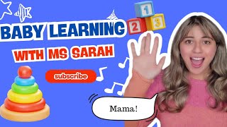 60 minutes  Baby & Toddler fun Learning Fun with Ms Sarah 