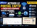 #3pfSense : Activer le Portail Captif + Créer des Coupons d’Accès Internet 🔐#pfsense