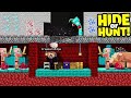 i made a SECRET Minecraft 1.16 Nether Base (Hide or Hunt #1)