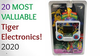 Top 20 Rarest &amp; Most Expensive Tiger Electronic Handhelds in 2020!