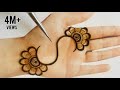 Very easy simple arabic mehndi design trick for beginners s alphabet mehandi design mehendi design