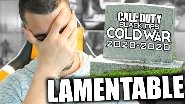MY OPINION OF CALL OF DUTY BLACK OPS COLD WAR - AlphaSniper97