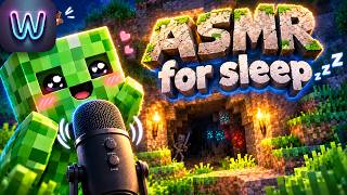 Can this Minecraft ASMR help you fall asleep? 😴 Whispering and triggers
