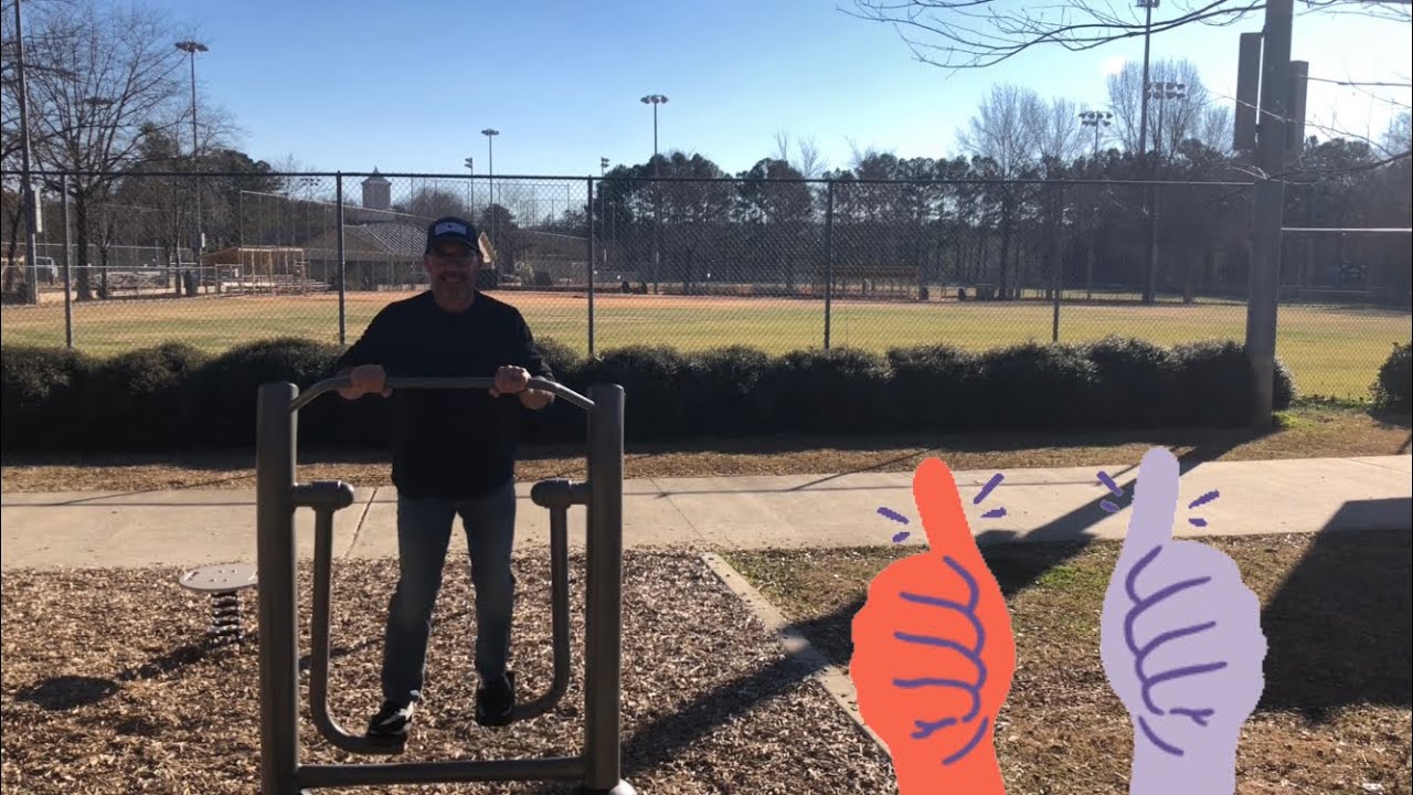 Exercising at Hobgood Park YouTube
