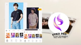 Ponle los mejores filtros a tus fotos y vídeos con Efiko pro ♡~ screenshot 1