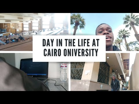 DAY IN THE LIFE OF A CAIRO UNIVERSITY COMPUTER SCIENCE STUDENT