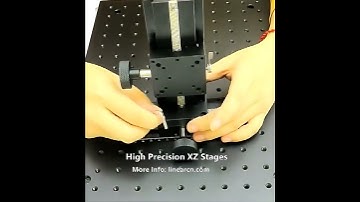 XZ-Axis Manual Stage- Rack and Pinion Dovetail Translation Stages
