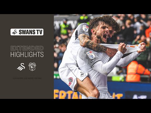 Swansea City v Cardiff City | Extended Highlights