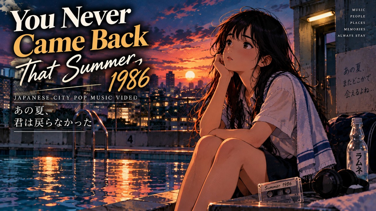 You Never Came Back That Summer, 1986 🌙 | Japanese City Pop Music
