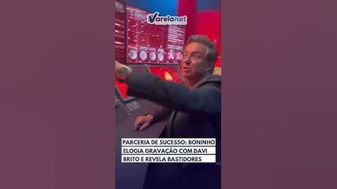 Parceria de sucesso: Boninho elogia gravação com Davi Brito e revela bastidores