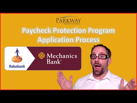 Paycheck Protection Program Application Process Mechanics Bank (Rabobank)