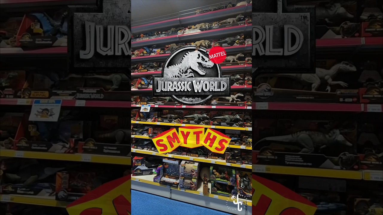 Посмотрите на фигурки персонажей из "Парка Юрского периода" от Mattel, которые сейчас есть в мага...