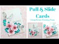 Pull & Slide Cards Using Flower Forming Foam | Flying Cards | Kinetic Cards