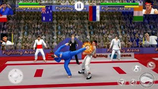 Jogo de Luta = Tag Team Karate = Jogos de karatê Pro  Kung Fu Master gameplay screenshot 5