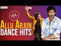 Iconic star allu arjun dance hits  allu arjun dance steps  latest telugu songs  songs telugu