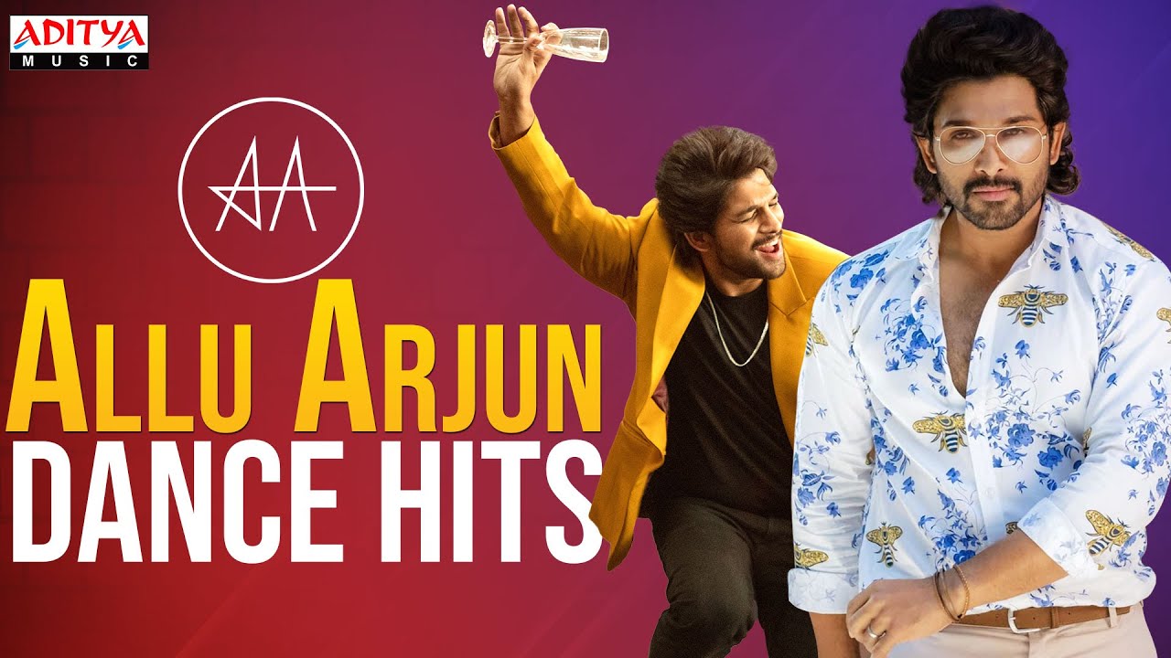 Allu Arjun Dance Hits | Allu Arjun Dance Steps | Telugu Latest songs | Aditya Music Telugu