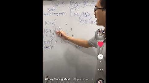 Học hằng đẳng thức thông qua tam giác pascal