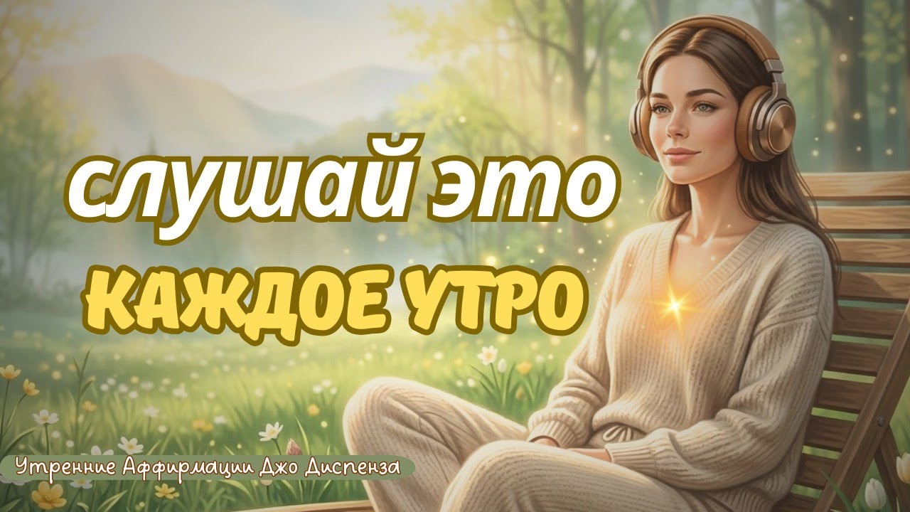 УТРЕННИЕ АФФИРМАЦИИ НА НОВОЕ НАЧАЛО: Начни день мягко и осознанно. Медитация Джо Диспенза