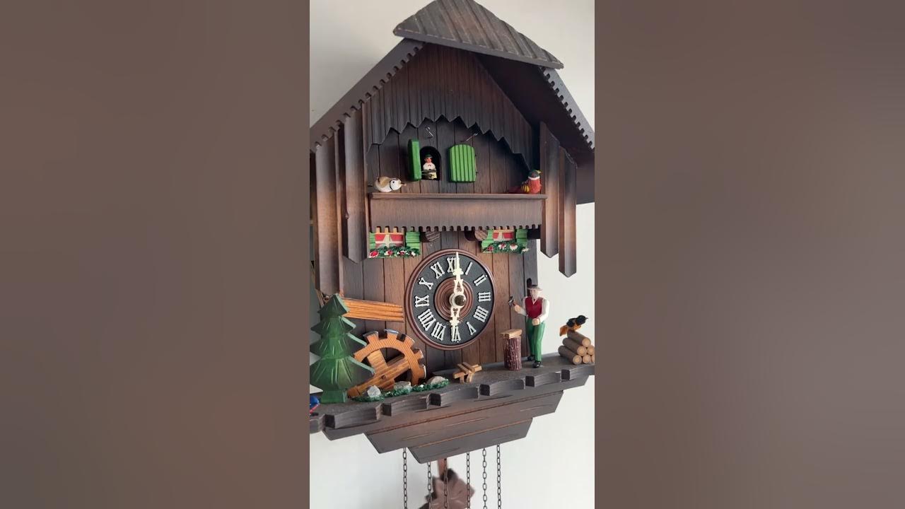 Cuckoo clock set 229 - YouTube