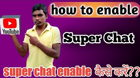 How To Enable Super Chat On Youtube || Step By Step || Android || Hindi ||2020||