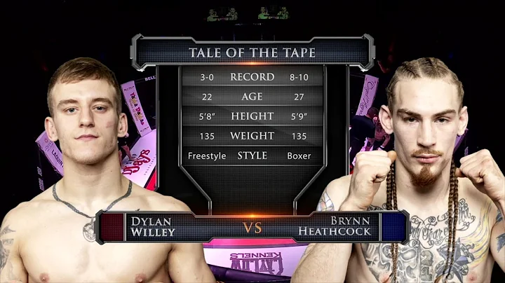 Dylan Willey vs Brynn Heathcock - FIGHT GOES TO A ...