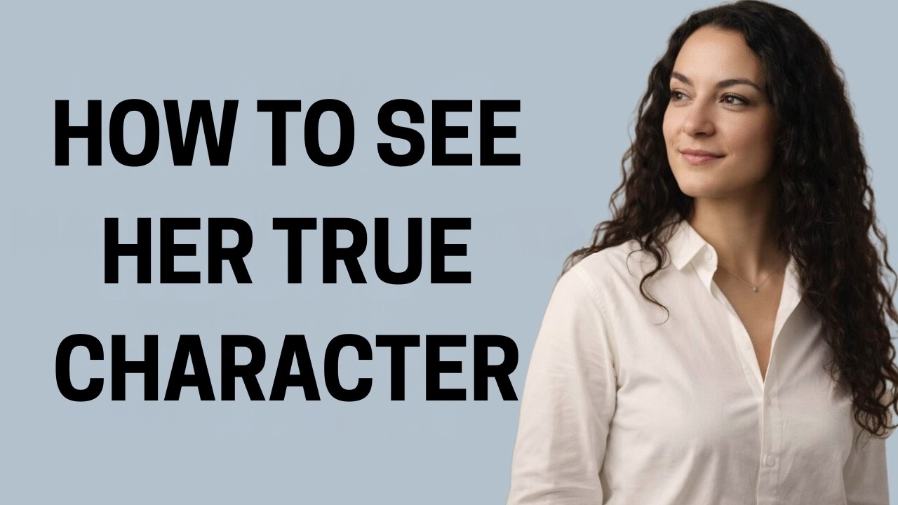 The Silent Tests That Reveal a Woman’s True Character | Female Psychology