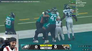 FlightReacts To Eagles vs. Jacksonville Jaguars Game Highlights | 2026 NFL Season Week 5! Update