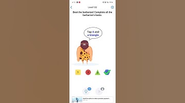 Lv 122 of Easy game-Brain test 🤔😲😲🤫.. Beat the Barbarian..